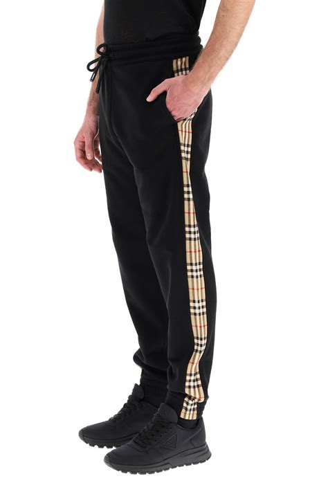 vintage burberry sweatpants|burberry sweatpants thick for men.